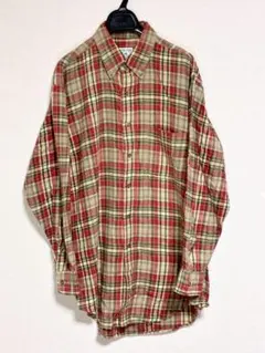m770◆BROOKS BROTHERS◆チェック柄シャツ◆コットン100%◆M