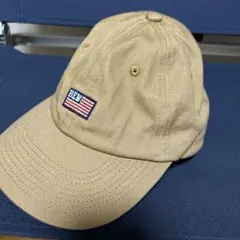 BEN DAVISベージュ アメリカ国旗刺繍キャップのサムネイル