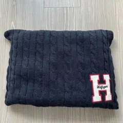 Tommy Hilfiger ケーブル編みクッション・ミニブランケット