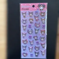 サンリオ　クロミちゃん　ぷくっとシール おさるのもんきち絆創膏のおまけ付き