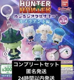 ハンターハンター　キメラアント　めじるしアクセサリーコンプリート5種