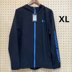 メンズフレッシュウーブンフルジップフーディー XL（6003614）