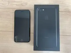 【美品】Apple iPhone 7 ブラック 256GB 本体 SIMフリー