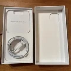 iPhone13箱＋付属品 純正USB-C-Lightningケーブル付