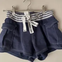 Tommy Girl ネイビーショートパンツ　スイムウェア　7号S