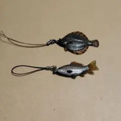 フィッシュ　ストラップ　セット　カレイ