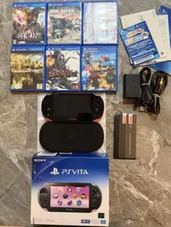 【美品】 PSVita PCH-2000 本体 箱有り おまけつき