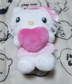 ハローキティ ハートぬいぐるみ