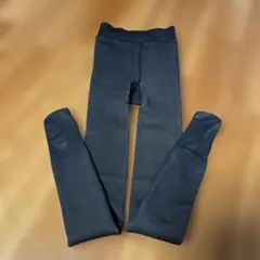 1200デニール ブラック フェイクタイツ 裏起毛 ストッキング 透け感