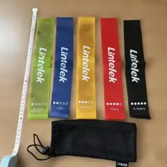Lintelek トレーニングチューブ 5本セット 収納袋付きのサムネイル