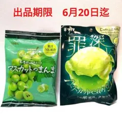 サクマ 罪深いマスカットキャンディ 54g×4袋 シャインマスカット