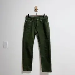 ジョルジュレッシュ　カーキ　パンツ　カジュアル　ストレート