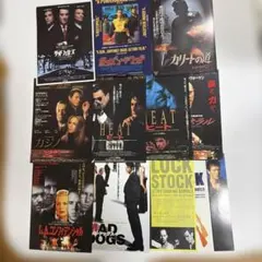 マフィア・ギャング映画チラシ・フライヤー カジノ他　11種