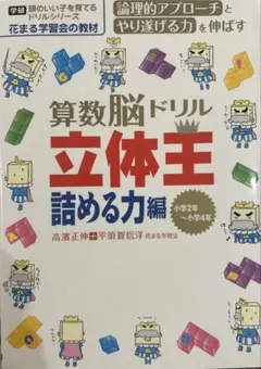 算数脳ドリル 立体王 詰める力編
