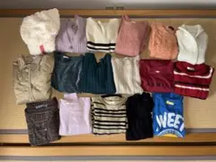 レディースM Lサイズ　秋.冬厚物17着トップス アウターまとめ売り