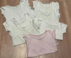 ユニクロ　メッシュ　半袖　肌着　90 7枚セット