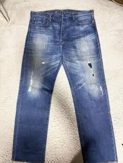 希少　LEVI'S 201 復刻 W36 シンチバック サスペンダーボタン 加工