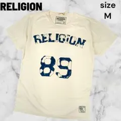 ☆新品タグ付き☆RELIGION☆レリジョン☆Tシャツ☆アイボリー☆M☆ロンドンのサムネイル