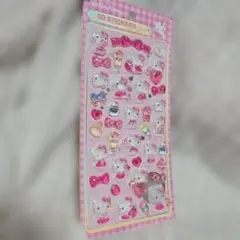ハローキティ 立体シール シート