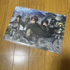 進撃の巨人展　大分展　クリアファイル