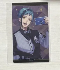 ツイステ　メタルクリアカード　5th Anniversary フロイド