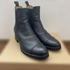トッズ TOD'S サイドゴアブーツ 7 チェルシーブーツ ブラック レザー