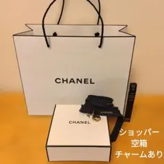 CHANEL ショッパー2025 ホリデー コメット&カメリア チャーム　空箱