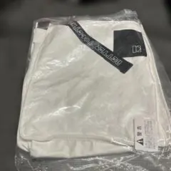 トートバッグ キャンバス ショルダーバッグ 大容量 内側ポケットあり ホワイト