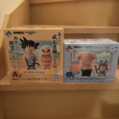 ドラゴンボールEX A賞孫悟空、クリリン　D賞ウーロン、プーアル フィギュア
