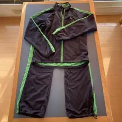 ☆美品☆　Nike ウインドブレーカー　ジャケット＆パンツ 上M　下S 紺×緑