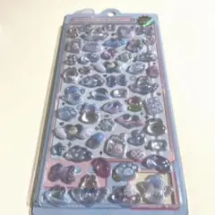 ボンボンドロップシール　みずいろボンボン　クーリア　うさぎ