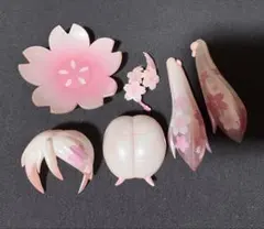 桜ミク ねんどろいど 髪・台座パーツセット