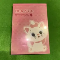 ディズニー おしゃれキャット マリー ボリュームメモ シール付き