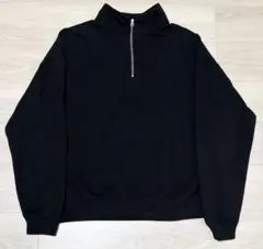 フリークスストア ハーフジップ スウェット ブラック L