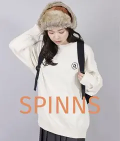 新品タグ付き★SPINNSコーデュロイアビエイターキャップ★定価3850円★