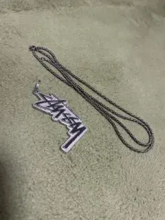 ステューシー stussy メッキ加工 ネックレス 2000年代 ショーンロゴ