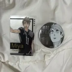 ハイキュー ファンパーク デコレクション缶バッジ 箔押しクリアカードコレクション