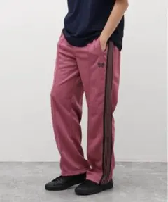 NEEDLES Track Pant brown pink L ジャージ 茶 桃 - メルカリ
