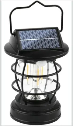 LEDランタン ソーラー USB充電式 キャンプ 屋外 人感センサー 防水 防災