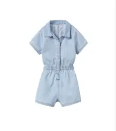 ZARA kids◆デニムロンパースのサムネイル
