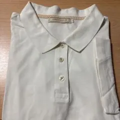 クロコダイル　ポロシャツ　LL オフホワイト