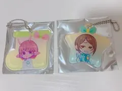 ミルキーサブウェイ　オーナメント風アクリルキーホルダー　チハル　リョーコ