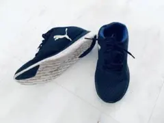 PUMA プーマ メンズ スニーカー 25cm ネイビー ソフトフォーム