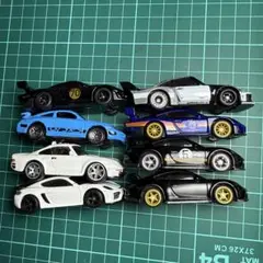 Hot Wheels ポルシェ ミニカー 8台セットカスタム品のサムネイル