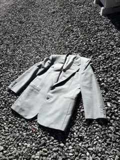 checked tailored jacket