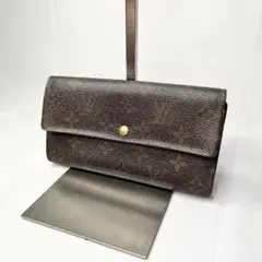 ルイヴィトン モノグラム ポシェット パスポール 三つ折り財布 - メルカリ