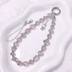 キラキラ スマホストラップ キーホルダー チャーム 猫 ねこ cat