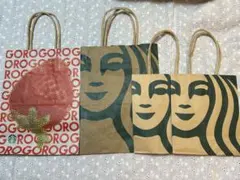 スタバ 紙袋 4枚セット