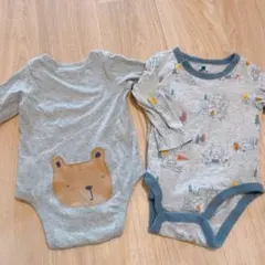 美品 Baby gapブラナンベア　ロンパース80cm 【２枚セット】