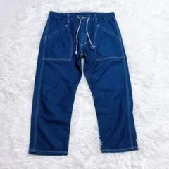 美品✨ 【Lee】 リー ダンガリーズ イージーベイカークロップドパンツ L